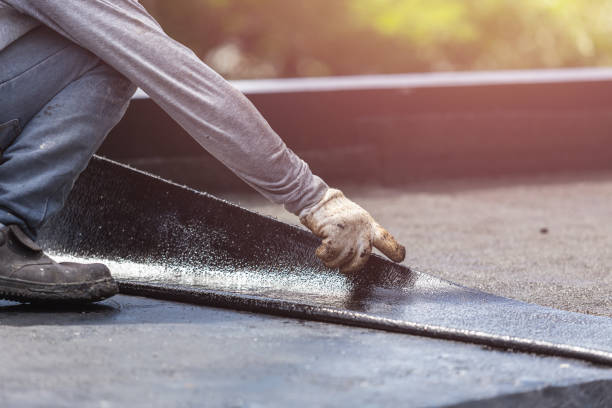 Professional Emergency Waterproofing technician working in Lakewood, NJ